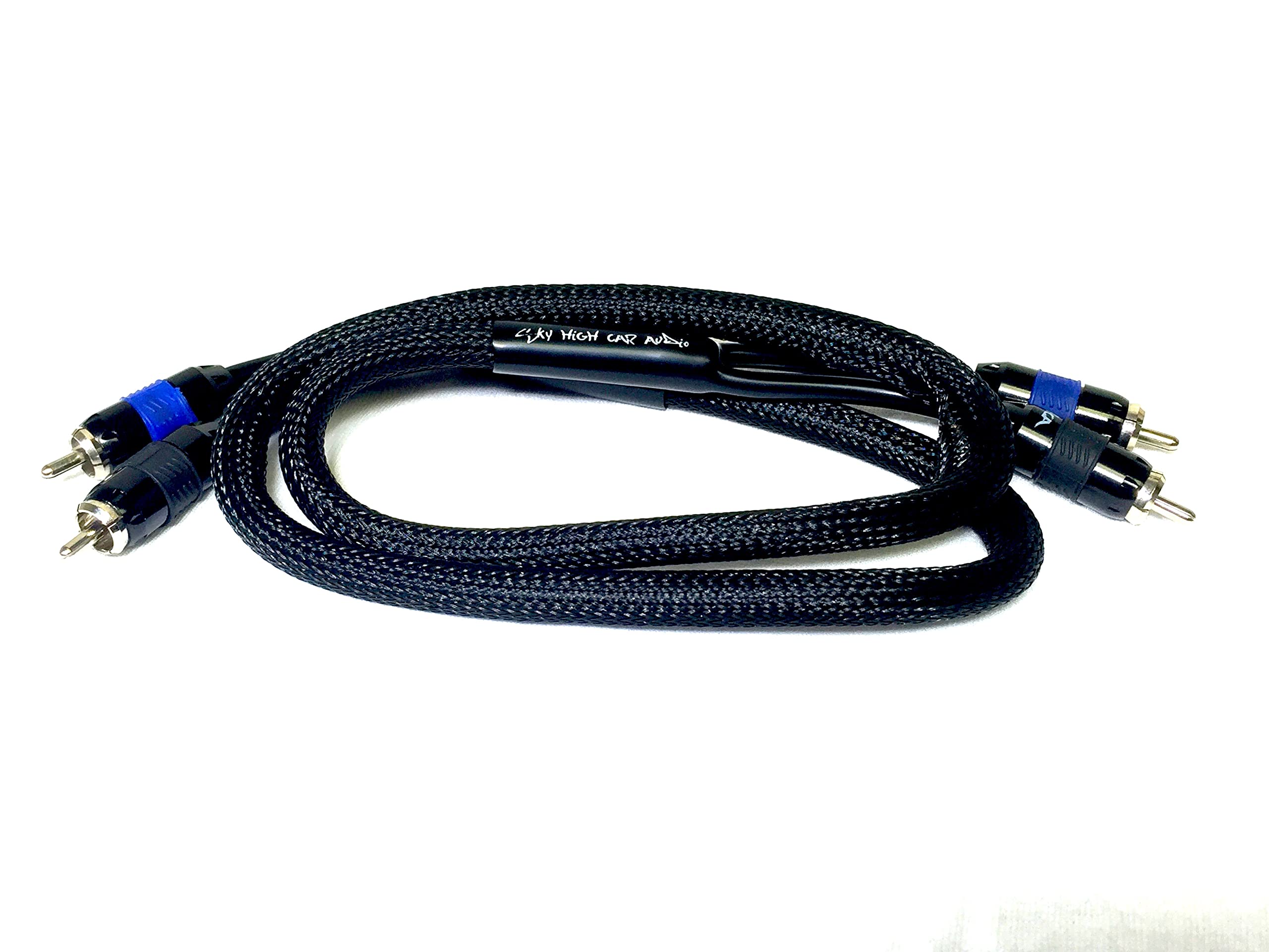 Amazon.com: Sky High Car Audio Premium 2-Channel RCA Cable - 1.5ft